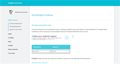 Desktop Screenshot of ferinheighttocelsius.com